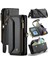 Iphone x Için Crossbody Durumda/xs Durumda Cüzdan Fermuar Faturaları Yuvası Kart Tutucu (Yurt Dışından) 1