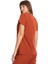 Premium Likralı Kiremit Hemşire Forması Cerrahi Takım, Scrubs Takım (Unisex) 5