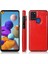 Cüzdan Kılıf Samsung Galaxy A21S Çift Manyetik Toka Kart Yuvaları Pu (Yurt Dışından) 1
