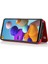 Cüzdan Kılıf Samsung Galaxy A21S Çift Manyetik Toka Kart Yuvaları Pu (Yurt Dışından) 4