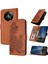 Realme 12 5g Kickstand Koruyucu Flip Folio Kitap Için Flip Case Kart ile (Yurt Dışından) 1