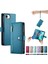 IPhone Se 2024 Cüzdan Bölmesi Bilek Kayışı Kickstand Kart Için Flip Case (Yurt Dışından) 1