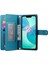 IPhone Se 2024 Cüzdan Bölmesi Bilek Kayışı Kickstand Kart Için Flip Case (Yurt Dışından) 3