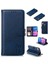 Cüzdan Kılıf Için Huawei Y6 2019 Kabartmalı Kart Tutucu Kickstand Tüm Yuvarlak (Yurt Dışından) 1