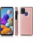 Cüzdan Kılıf Samsung Galaxy A21S Çift Manyetik Toka Kart Yuvaları Pu (Yurt Dışından) 3