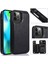 Kart Tutucu ile IPhone 14 Pro Max Pu Deri Kickstand Için Cüzdan Kılıf (Yurt Dışından) 1