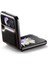 Samsung Galaxy Z Flip 4 Için Flip Case 5g Kickstand Kart Tutucu Retro (Yurt Dışından) 5