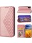 IPhone Xs Max Eşkenar Dörtgen Şekli Cüzdan Standı Için Flip Case Günlük Kullanım El Kayışı (Yurt Dışından) 5