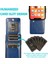 IPhone 11 Pro Max Kart Tutucu Kılıf Cüzdan Manyetik Toka ile Uyumlu (Yurt Dışından) 2
