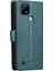 Realme C21 Darbeye Kickstand Üç Kart Yuvaları Şok Için Flip Case (Yurt Dışından) 5