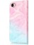 Iphone 7/8 Için Flip Case Tam Koruma Manyetik Mermer Desen Pu Cüzdan (Yurt Dışından) 5