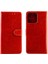 IPhone 13 Için Flip Case Pro Max Kart Tutucu Pu Deri Darbeye Kapatma (Yurt Dışından) 1