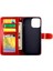 IPhone 13 Için Flip Case Pro Max Kart Tutucu Pu Deri Darbeye Kapatma (Yurt Dışından) 2