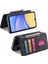 Samsung Galaxy A15 Kart Standı Mıknatıs Koruyucu Malzeme Için Flip Case (Yurt Dışından) 4