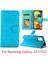 Samsung Galaxy A51 5g Kickstand Kart Tutucu Manyetik Pu Için Flip Case (Yurt Dışından) 5