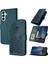 Samsung Galaxy M15 Flip Folio Kitap Için Flip Case Kart Yuvası Standı ile Pu (Yurt Dışından) 1