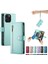 IPhone 15 Için Flip Case Pro Max Bilek Kayışı Cüzdan Bölmesi Kart Yuvaları (Yurt Dışından) 1