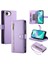 IPhone Se 2024 Cüzdan Bölmesi Bilek Kayışı Kickstand Kart Için Flip Case (Yurt Dışından) 1