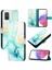 Samsung Galaxy A71 5g Cüzdan Pu Deri Mermer Desen Kickstand (Yurt Dışından) 1