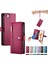 IPhone 7/8 Bilek Kayışı Cüzdan Bölmesi Çok Fonksiyonlu Flip Case (Yurt Dışından) 1