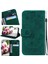 Oppo Oppo 12 5g Için Kickstand Cüzdan Kılıf Kabartma Gül Çiçekler Flip Pu (Yurt Dışından) 1