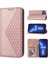 IPhone 12 Için Flip Case Mini Standı El Kayışı Cüzdan Eşkenar Dörtgen Şekli Günlük (Yurt Dışından) 1