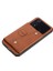 Cüzdan Kılıf Xiaomi Poco M4 Pro Buit Demir Darbeye Koruyucu Kart (Yurt Dışından) 4