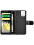 IPhone 12 Için Flip Case Pro Max Darbeye Pu Deri Manyetik Kapatma (Yurt Dışından) 3