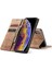 Iphone Xs Max Flip Folio Kitap Kılıf Için Flip Case Kart Yuvası Kickstand Pu (Yurt Dışından) 5