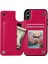 Kart Tutucu Kickstand Çift Manyetik ile IPhone Xs Max Için Cüzdan Kılıf (Yurt Dışından) 5