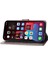 IPhone 16 Için Filp Durumda Pro Max Pu Deri Kickstand Kart Tutucu Manyetik (Yurt Dışından) 4