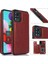 Cüzdan Kılıf Samsung Galaxy A51 5g Çift Manyetik Toka Kickstand Pu (Yurt Dışından) 1