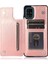 Cüzdan Kılıf Samsung Galaxy A51 5g Çift Manyetik Toka Kickstand Pu (Yurt Dışından) 2