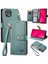 T-Mobile Revvl 7 5g Cüzdan Rfıd Engelleme Fermuar Aşk Durumda Flip Case (Yurt Dışından) 5
