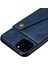 Iphone 12 Için Cüzdan Durumda Pro Max Kart Tutucu Buit Demir Kickstand Durumda (Yurt Dışından) 5