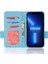 Iphone 13 Için Kılıf Pro Max Manyetik Kart Yuvaları Tutucu Pu Deri Yan (Yurt Dışından) 5