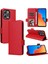 Xiaomi Redmi Için 12 4g Yan Toka Pu Deri Manyetik Kart Yuvaları (Yurt Dışından) 1