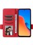 Xiaomi Redmi Için 12 4g Yan Toka Pu Deri Manyetik Kart Yuvaları (Yurt Dışından) 2