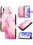 Huawei P20 Pro Pu Deri Cüzdan Mermer Desen Kickstand Için Kılıf (Yurt Dışından) 1