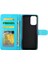 Xiaomi Redmi Not 10 Için Flip Case 4g Kickstand Manyetik Kapatma Kartı Pu (Yurt Dışından) 3