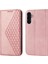 Samsung Galaxy M14 5g Için Flip Case Standı Cüzdan El Kayışı Eşkenar Dörtgen Şekli (Yurt Dışından) 1