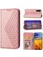 Samsung Galaxy M14 5g Için Flip Case Standı Cüzdan El Kayışı Eşkenar Dörtgen Şekli (Yurt Dışından) 5
