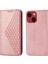 IPhone 14 Için Flip Case Pro Eşkenar Dörtgen Şekli Standı Günlük Kullanım Cüzdan El Kayışı (Yurt Dışından) 5