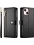 IPhone 13 Mini Çok Fonksiyonlu Kart Yuvaları Bilek Kayışı Cüzdan Için Flip Case (Yurt Dışından) 3
