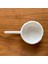Stoneware Seramik El Yapımı Bitkisel Yaprak Desenli Fincan 3
