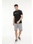 ml Lıme 11PRF403 4pr Siyah Erkek Kısa Kol T-Shirt 3