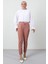 Beli Lastikli Pantolon Pembe 3