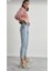 Leo Robin Mom Jeans Eskitme Buz Boyfriend Yüksek Bel Kot 1