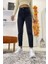 Phoebe Siyah Yüksek Bel Mom Jeans Boyfriend( 1 Beden Küçük Alın ) 1