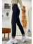 Phoebe Siyah Yüksek Bel Mom Jeans Boyfriend( 1 Beden Küçük Alın ) 2